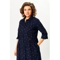 Платье Белэльстиль 811-233 темно-синий