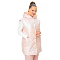 Жилет T&n 7736 розовый перламутр. 