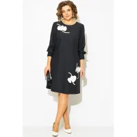 Платье Лилиана 1492 черный