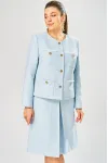 Пиджак Bonna Image 1039-2 голубой