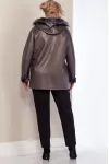 Пальто Shetti 2158 баклажан