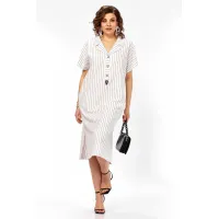 Платье Matini 3.1774 белый+полоска