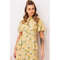 Платье Мода-Юрс 2890 горчица