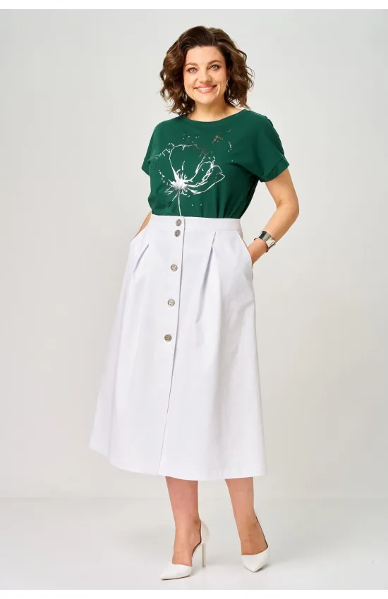 Юбка Rumoda 2290 белый