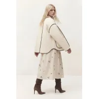 Куртка Lokka 1829В молочный/коричневый