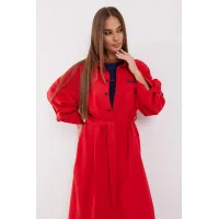Плащ Vesnaletto 4233 красный Плащ Vesnaletto 4233 красный
