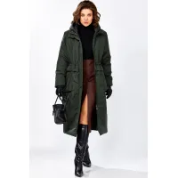 Пальто Lady Secret 8295 Патиново-зеленый