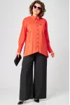 Блузка Eva Grant 7319 оранжевый