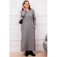 Платье Anastasia 1175-1 серый