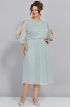 Платье Mira Fashion 5446-4 приглушенно-бирюзовый