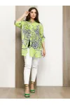 Блузка Condra Deluxe 16187 зеленый-черный