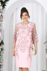 Платье Ninele 6053 Пудровый