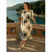 Платье Лилиана 1536 оливка