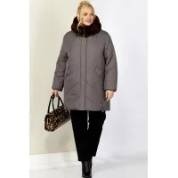 Куртка Shetti 2205 серо-лиловый