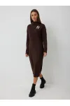 Платье Kaloris 2248 коричневый Платье Kaloris 2248 коричневый