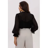 Блузка Mislana 1192 черный Блузка Mislana 1192 черный