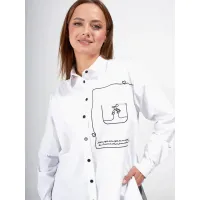 Блузка Condra Deluxe 16261 белый