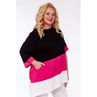 Туники Lucky Fox 1141 черный-фуксия