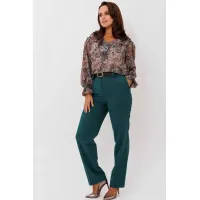 Блузка Mislana 1192 хаки