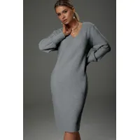 Платье Галеан Cтиль 913 серый