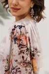 Платье Mira Fashion 5672 пастельный мультиколор