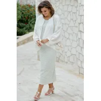 Блузка Vittoria Queen 28693бл молоко