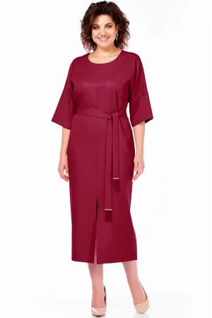 Платье Bagira 1046 бордовый