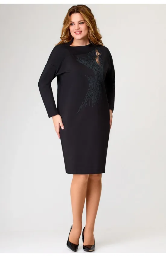 Платье Дали 5619 черный
