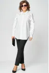 Блузка Eva Grant 7174-1 белый