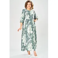 Платье Axxa 55234 оливковый