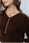 Кофта Romgil рв0381-ак2 коричневый