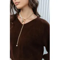 Кофта Romgil рв0381-ак2 коричневый