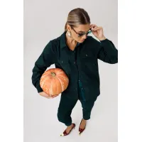 Рубашки Anelli 1746 Зеленый корд