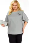 Блузка Элль-Стиль 2436а серый Блузка Элль-Стиль 2436а серый