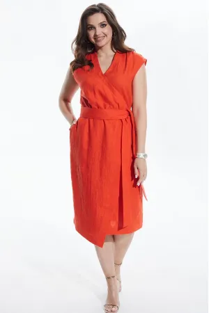 Платье Mali 422-034 оранжевый