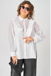 Блузка Eva Grant 7174-1В белый
