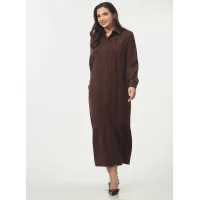 Платье Your Size 2274/164 Шоколадно-коричневый