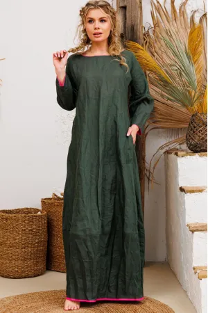 Платье Амулет 9910 изумруд 164