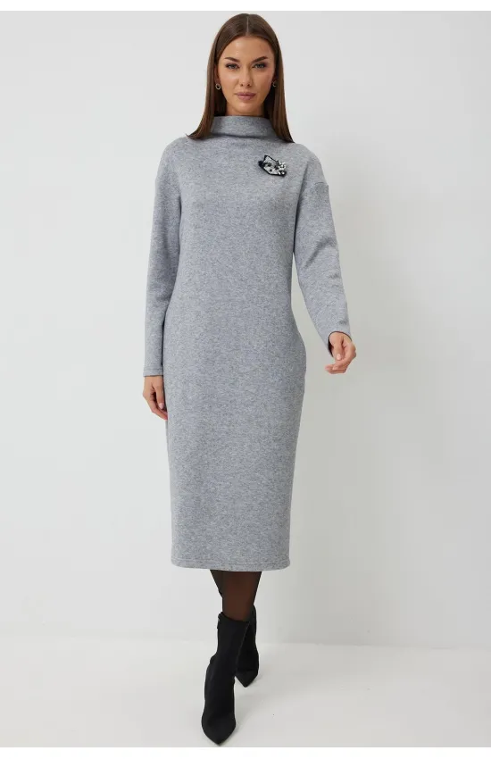Платье Kaloris 2248-1 серый