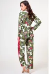 Пижама Anelli 1251 зеленый (листья)