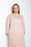 Платье Tvin 7668 бежевый Платье Tvin 7668 бежевый