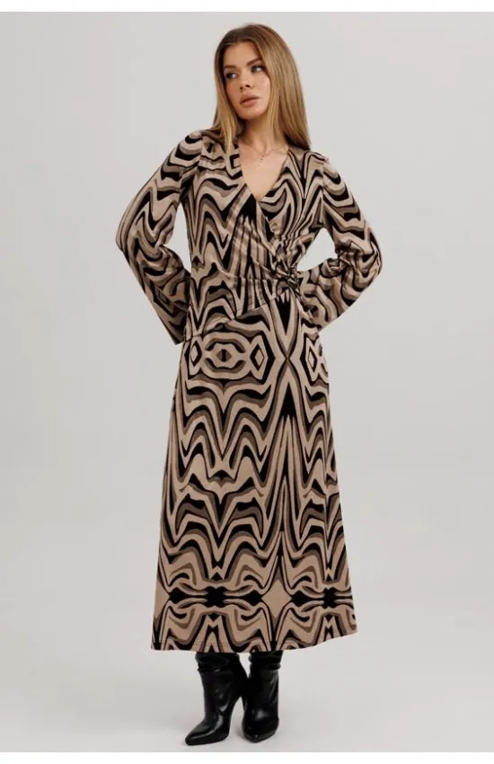 Платье Faufilure С1820 бежевый