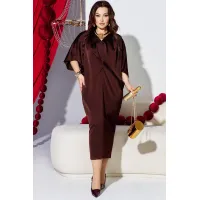 Платье Vittoria Queen 26373-1 шоколадный
