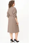 Платье Lady Style Classic 3017 Коричневые тона Платье Lady Style Classic 3017 Коричневые тона