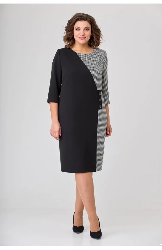 Платье Орхидея Люкс 1615 Черный