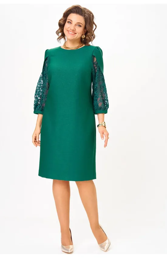 Платье Lady Style Classic 3062/1 Зеленые тона