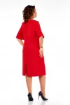 Платье Ольга Стиль С984 красный