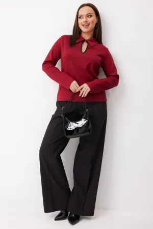 Блузка Begimoda 4147 бордо