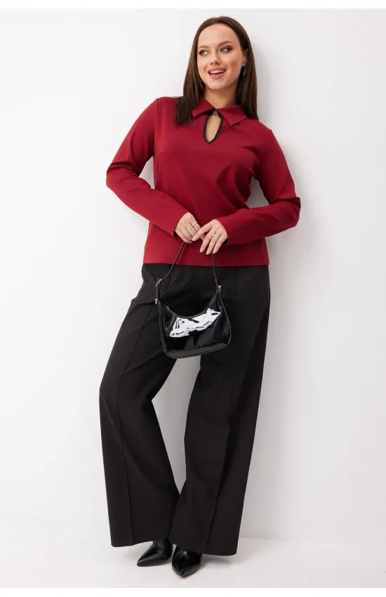 Блузка Begimoda 4147 бордо