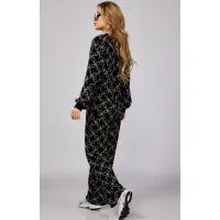 Кофта Verita 2280.1 черный с молоком Кофта Verita 2280.1 черный с молоком